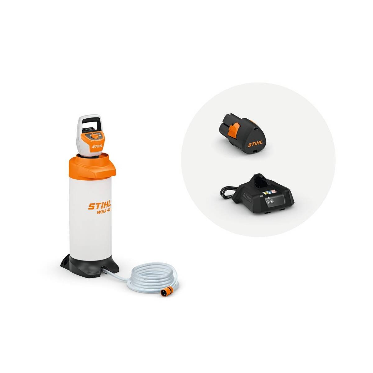 STIHL WSA 40 Battery Pressurised Water Container Kit STIHL WSA 40 Battery Pressurised Water Container Kit